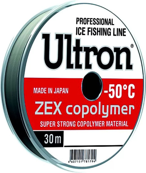 Изображение товара Леска монофильная Momoi Ultron Zex Copolymer 0.12мм (30м)