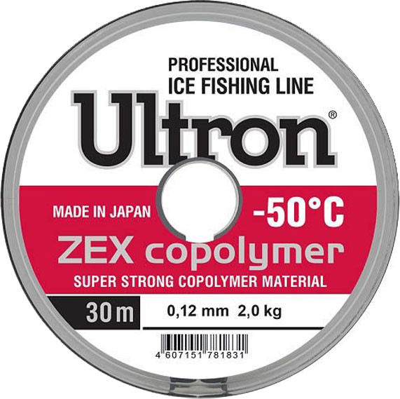 Изображение товара Леска монофильная Momoi Ultron Zex Copolymer 0.12мм (30м)