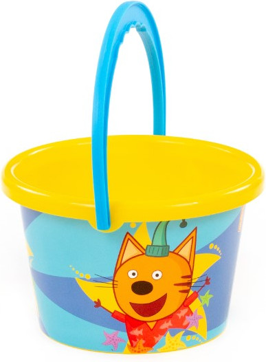 Изображение товара Ведерко для игры в песочнице Полесье Три Кота / 81377