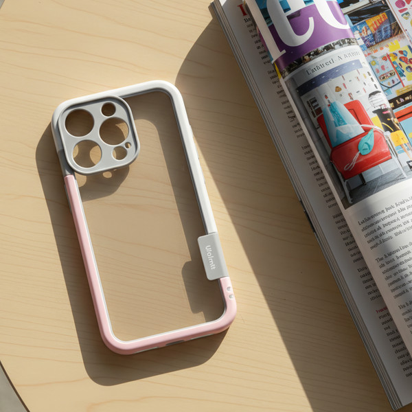 Изображение товара Чехол-накладка G-Case Для iPhone 16 Pro / 6601110764E (розовый/белый)