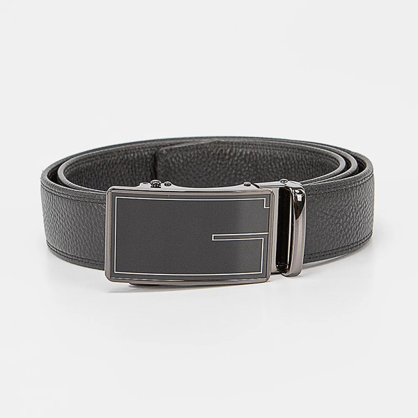 Изображение товара Ремень мужской Poshete 839-CT-1A-L-BLK (черный)