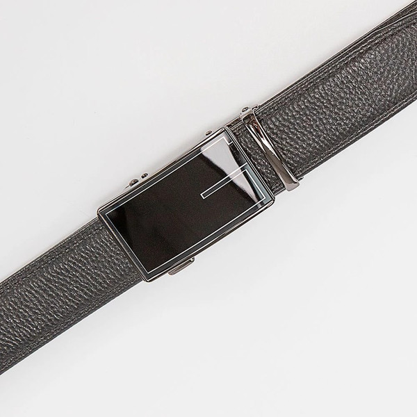 Изображение товара Ремень мужской Poshete 839-CT-1A-L-BLK (черный)