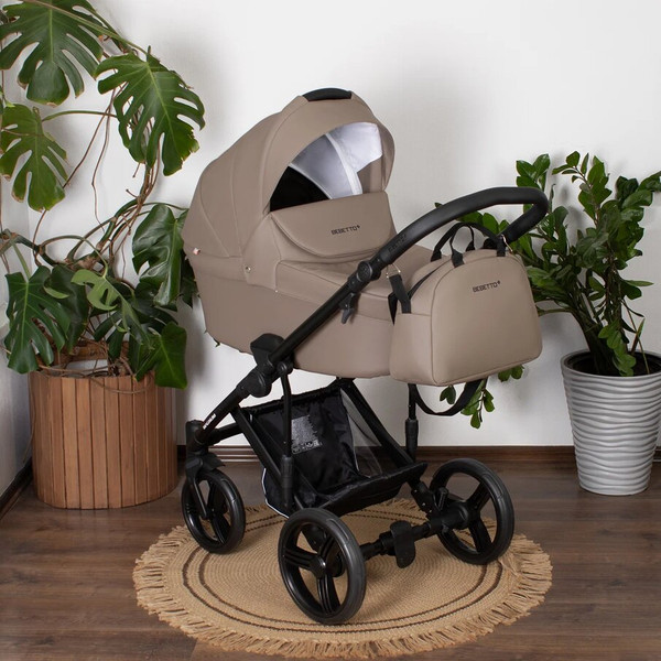 Изображение товара Детская универсальная коляска Bebetto Magnum Light Pro 2 в 1 (05, рама черная)