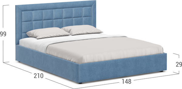 Изображение товара Полуторная кровать Moon Family 1251 / К005389