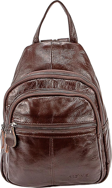 Изображение товара Рюкзак Poshete 921-0168W-DBW (темно-коричневый)