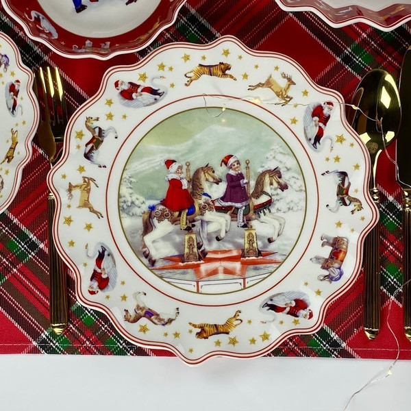 Изображение товара Набор тарелок Lenardi Новый год 305-170 (6шт)