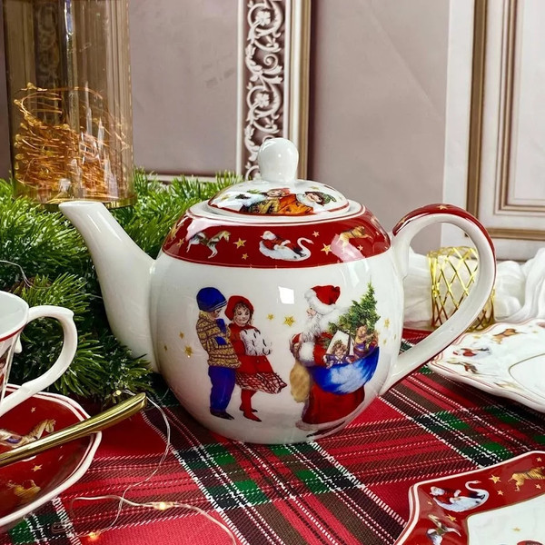 Изображение товара Заварочный чайник Lenardi Новый год 305-203