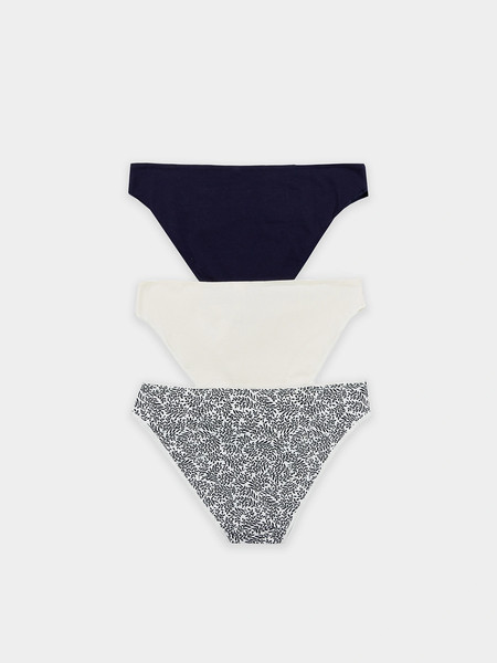 Изображение товара Комплект женских трусов Mark Formelle 412344-3 (р.106, веточки на молочном)