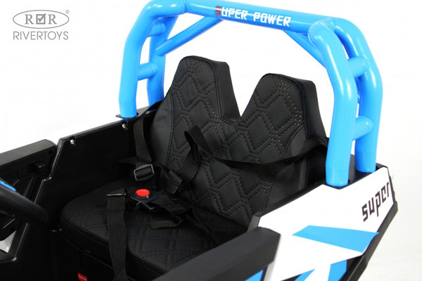 Изображение товара Детский автомобиль RiverToys F888FF (синий)