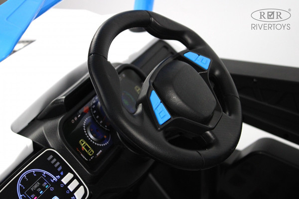 Изображение товара Детский автомобиль RiverToys F888FF (синий)