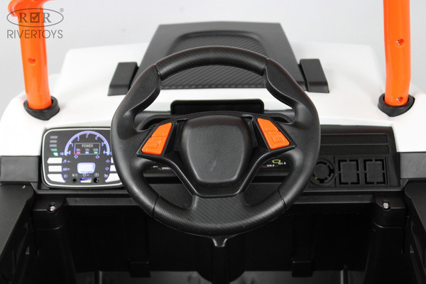 Изображение товара Детский автомобиль RiverToys F888FF-A (оранжевый)