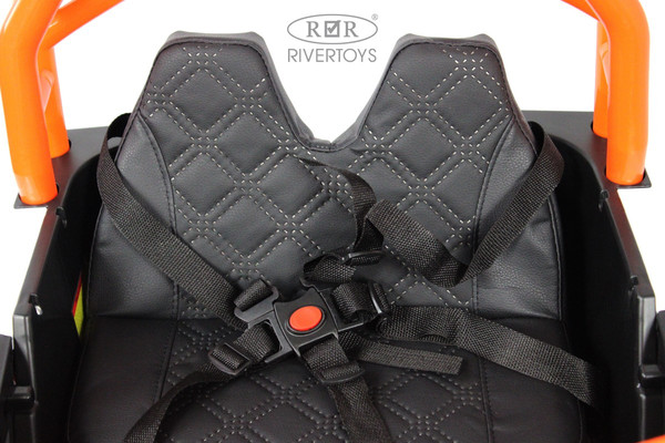 Изображение товара Детский автомобиль RiverToys F888FF-A (оранжевый)