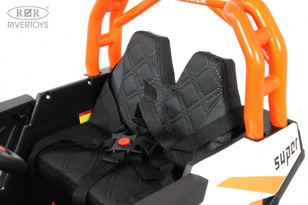 Изображение товара Детский автомобиль RiverToys F888FF-A (оранжевый)