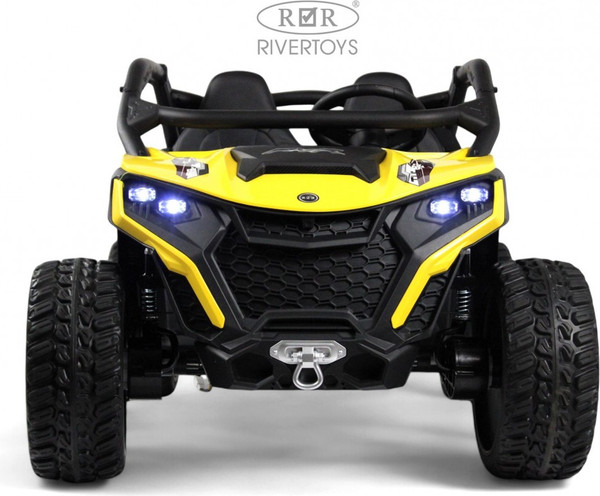 Изображение товара Детский автомобиль RiverToys C777CC (желтый)