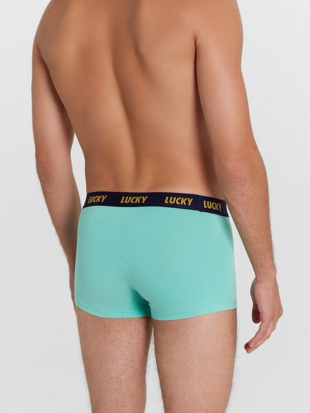 Изображение товара Комплект мужских трусов Mark Formelle 411215-2 (р.86-96, голубая мята/морская глубина)