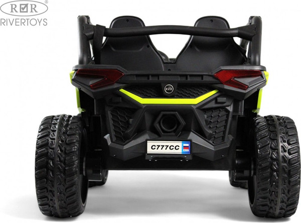 Изображение товара Детский автомобиль RiverToys C777CC (зеленый)