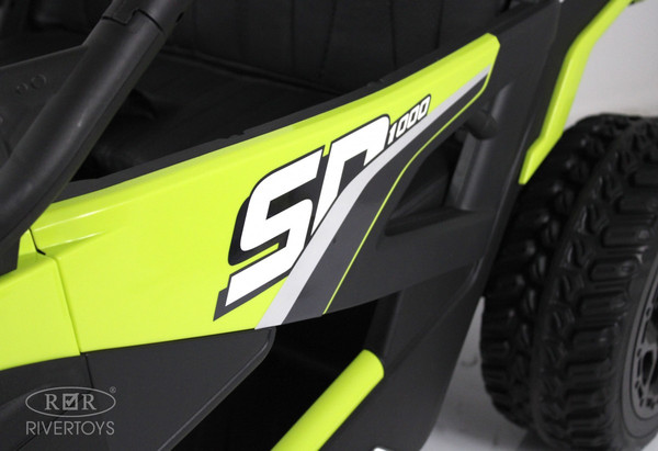 Изображение товара Детский автомобиль RiverToys C777CC (зеленый)