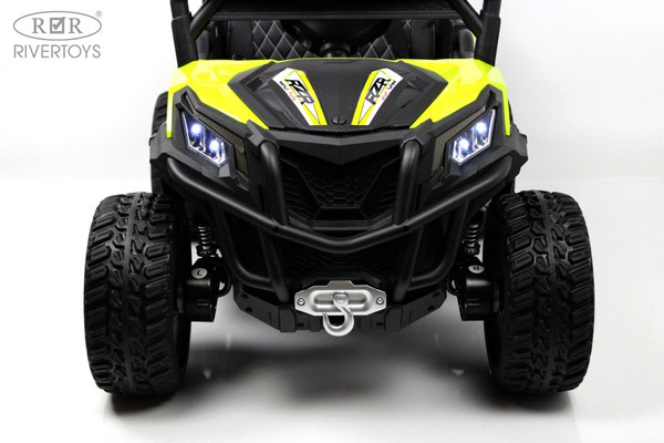Изображение товара Детский автомобиль RiverToys C111CC (зеленый)