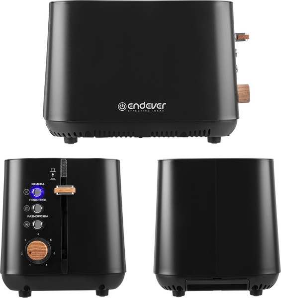 Изображение товара Тостер Endever Skyline ST-124 (черный)