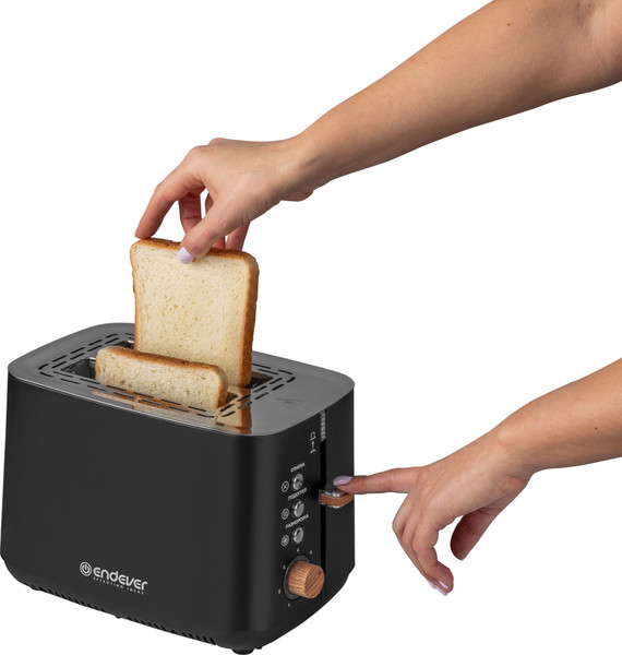 Изображение товара Тостер Endever Skyline ST-124 (черный)