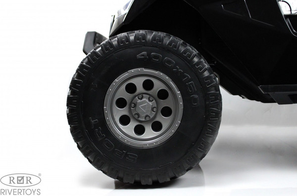 Изображение товара Детский автомобиль RiverToys A707AA LUX 4WD (белый Spider)