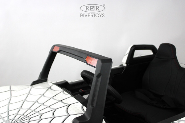 Изображение товара Детский автомобиль RiverToys A707AA LUX 4WD (белый Spider)