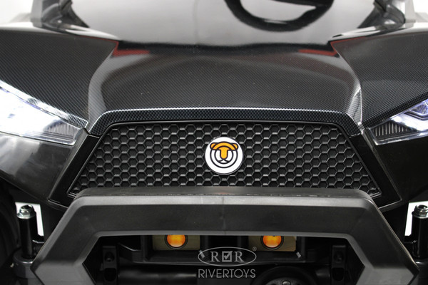 Изображение товара Детский автомобиль RiverToys A707AA LUX 4WD (черный карбон)