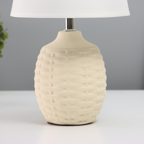 Изображение товара Прикроватная лампа Risalux Плетение / 10603119 (бежевый)