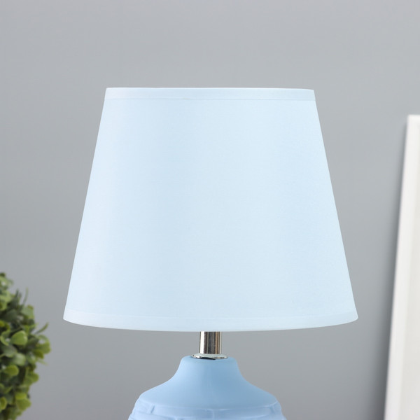 Изображение товара Прикроватная лампа Risalux Плетение / 10603121 (голубой)