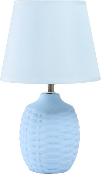 Изображение товара Прикроватная лампа Risalux Плетение / 10603121 (голубой)