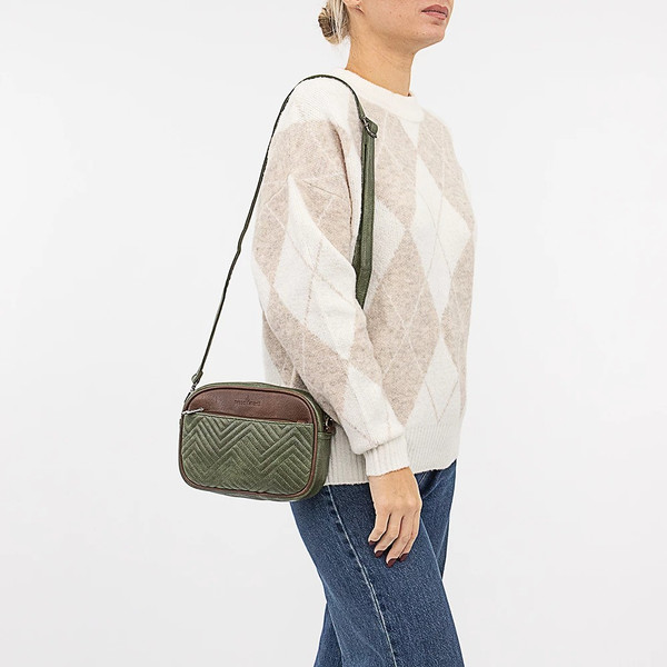 Изображение товара Сумка Passo Avanti 855-804-KDB (хаки/темно-коричневый)