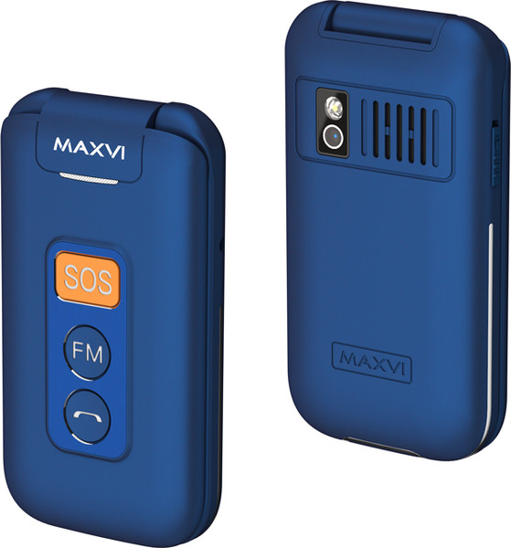 Изображение товара Мобильный телефон Maxvi E5 up (синий)