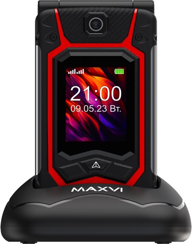 Изображение товара Мобильный телефон Maxvi E 10ds (красный)