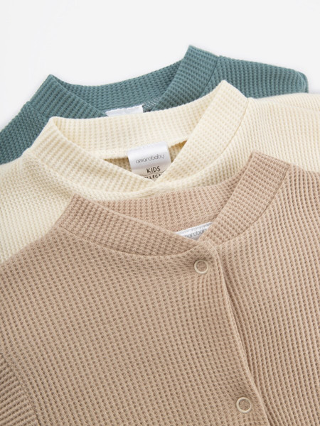 Изображение товара Комбинезон для малышей Amarobaby Waffle / AB-OD24-W5/13-62 (зеленый, р.62)