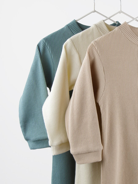 Изображение товара Комбинезон для малышей Amarobaby Waffle / AB-OD24-W5/13-62 (зеленый, р.62)