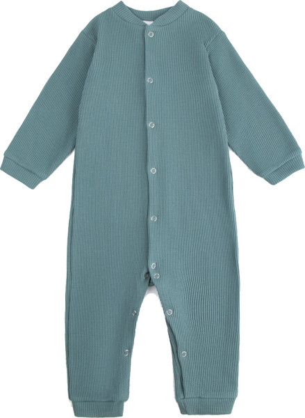 Изображение товара Комбинезон для малышей Amarobaby Waffle / AB-OD24-W5/13-62 (зеленый, р.62)