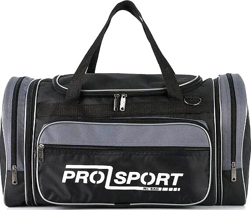 Изображение товара Сумка дорожная Mr.Bag 020-J042R-MB-BGR (черный/серый)