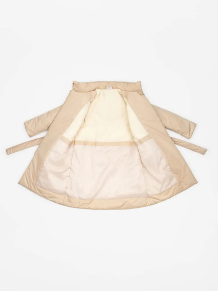 Изображение товара Пальто детское Amarobaby Snuggly / AB-OD24-SNUGGLY29/03-122 (бежевый, р.122-128)