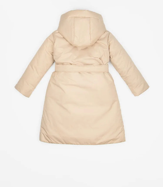 Изображение товара Пальто детское Amarobaby Snuggly / AB-OD24-SNUGGLY29/03-128 (бежевый, р.128-134)