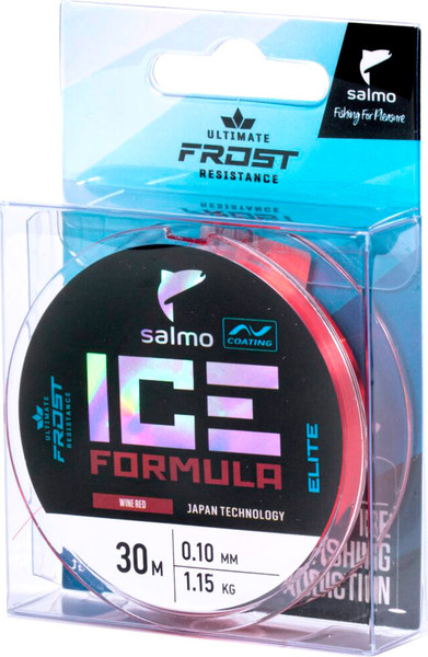Изображение товара Леска монофильная Salmo Elite Ice Formula Wine red / 4518-010