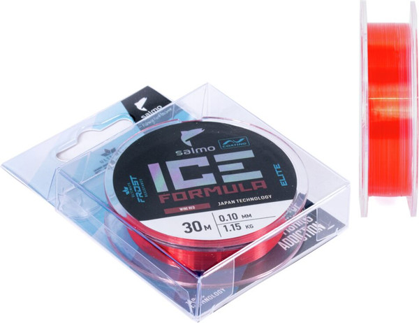 Изображение товара Леска монофильная Salmo Elite Ice Formula Wine red / 4518-010