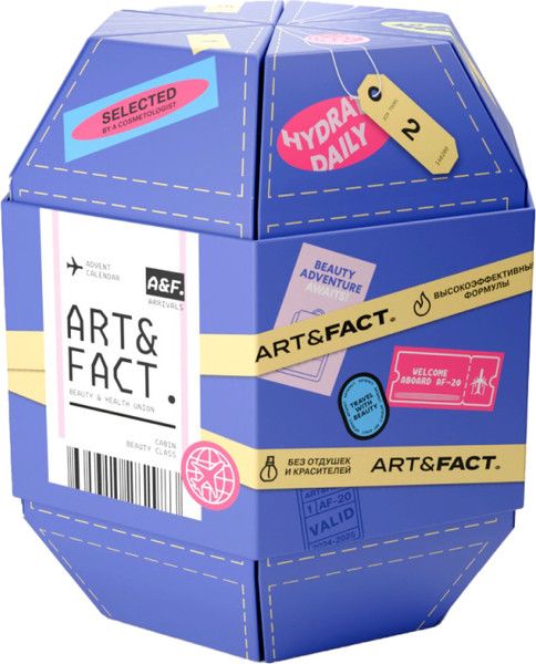 Изображение товара Набор косметики для лица Art&Fact Адвент-календарь Преображающий