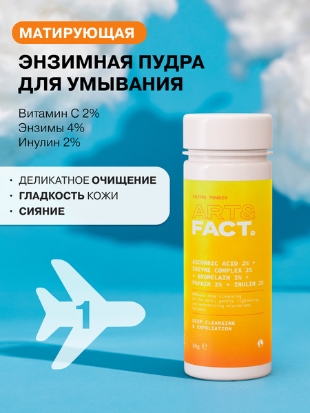 Изображение товара Набор косметики для лица Art&Fact Адвент-календарь Преображающий
