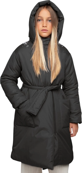 Изображение товара Пальто детское Amarobaby Snuggly / AB-OD24-SNUGGLY29/09-122 (черный, р.122-128)