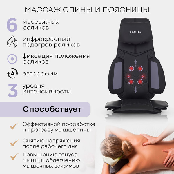 Изображение товара Массажная накидка PLANTA MN-3000