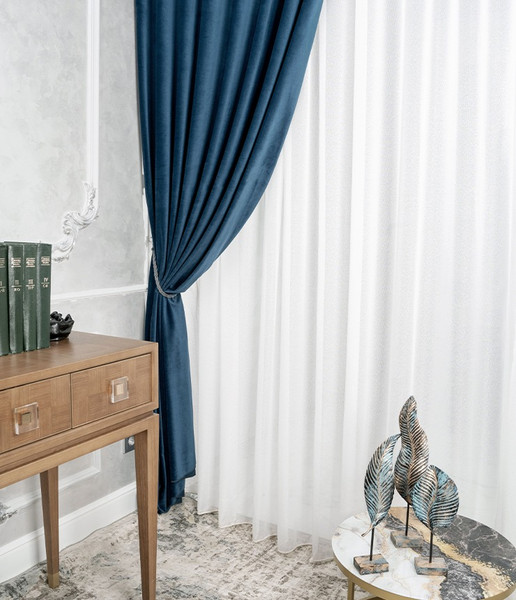 Изображение товара Штора LEGRAND Велюр 200x260 / 58136940 (кобальт)