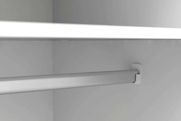 Изображение товара Шкаф Мебельград Соната трехстворчатый  (белый фон/дуб сонома)