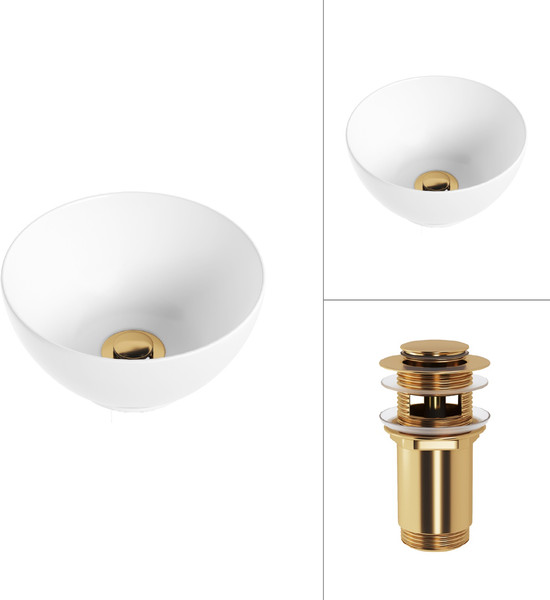 Изображение товара Умывальник Lauter 21601E + клапан 21190G