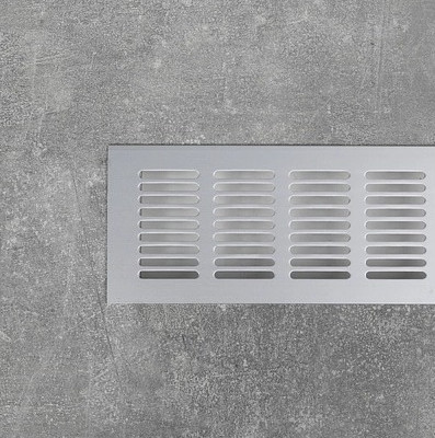 Изображение товара Решетка вентиляционная AKS 480x80 (алюминий, серебристый)