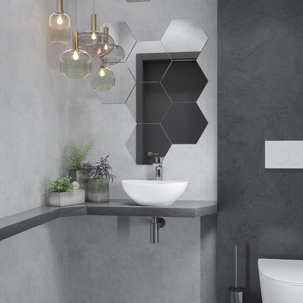 Изображение товара Умывальник Lauter 21652 + клапан 21190CH